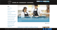 Desktop Screenshot of dublincookeryschool.ie